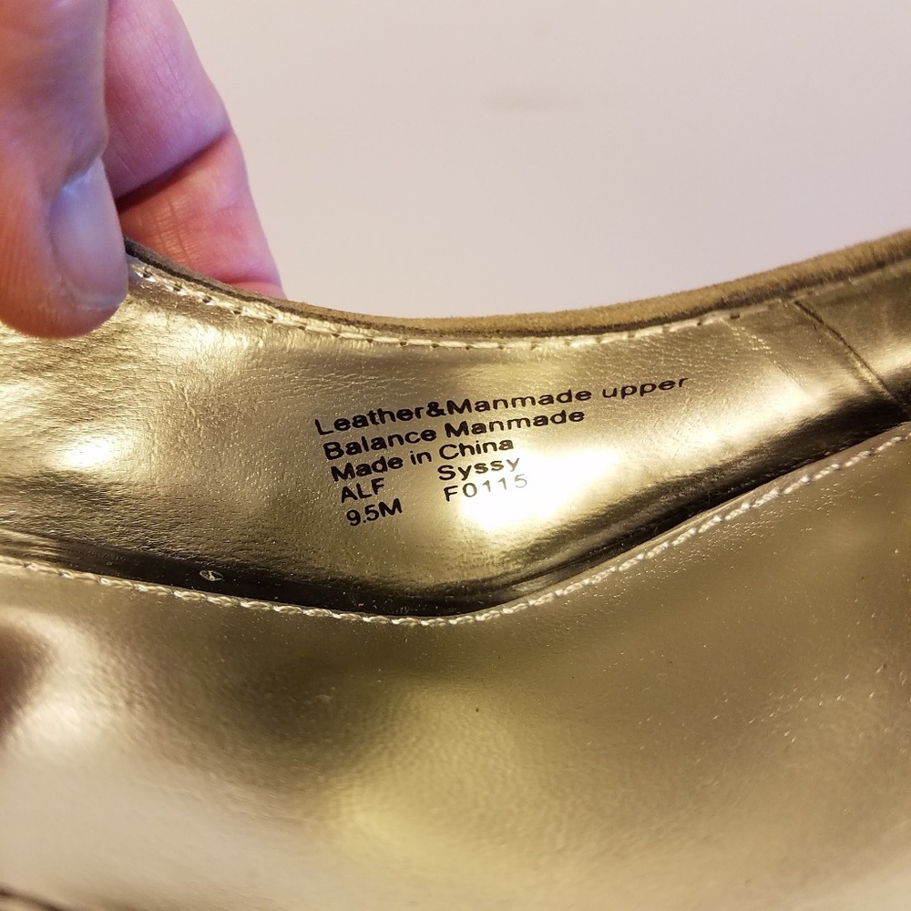 Alfani Syssy ankle strap suede Mary Jane Sz 9.5 - Picture 4 of 4